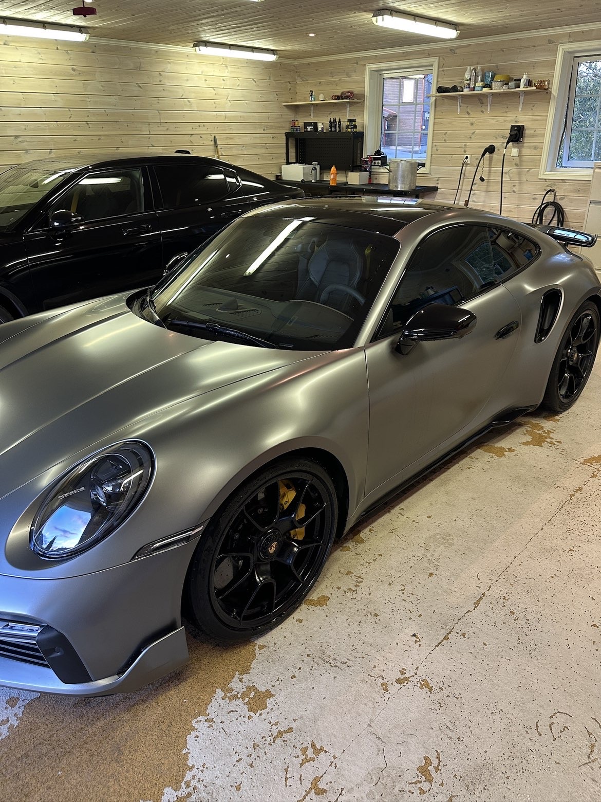 Porsche 911 Turbo S etter polering
