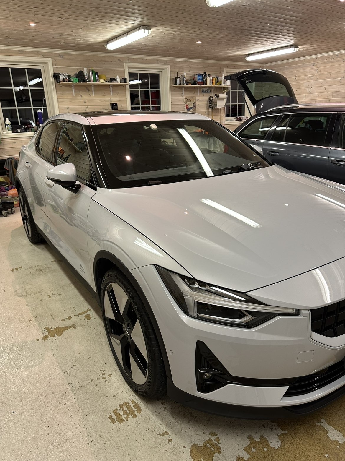 Mercedes G-klasse etter polering